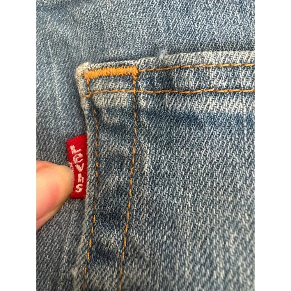 Levis 514 Straight Fit Mens‎ Jeans Blue Medium Wash 32x30 WaterLess Denim